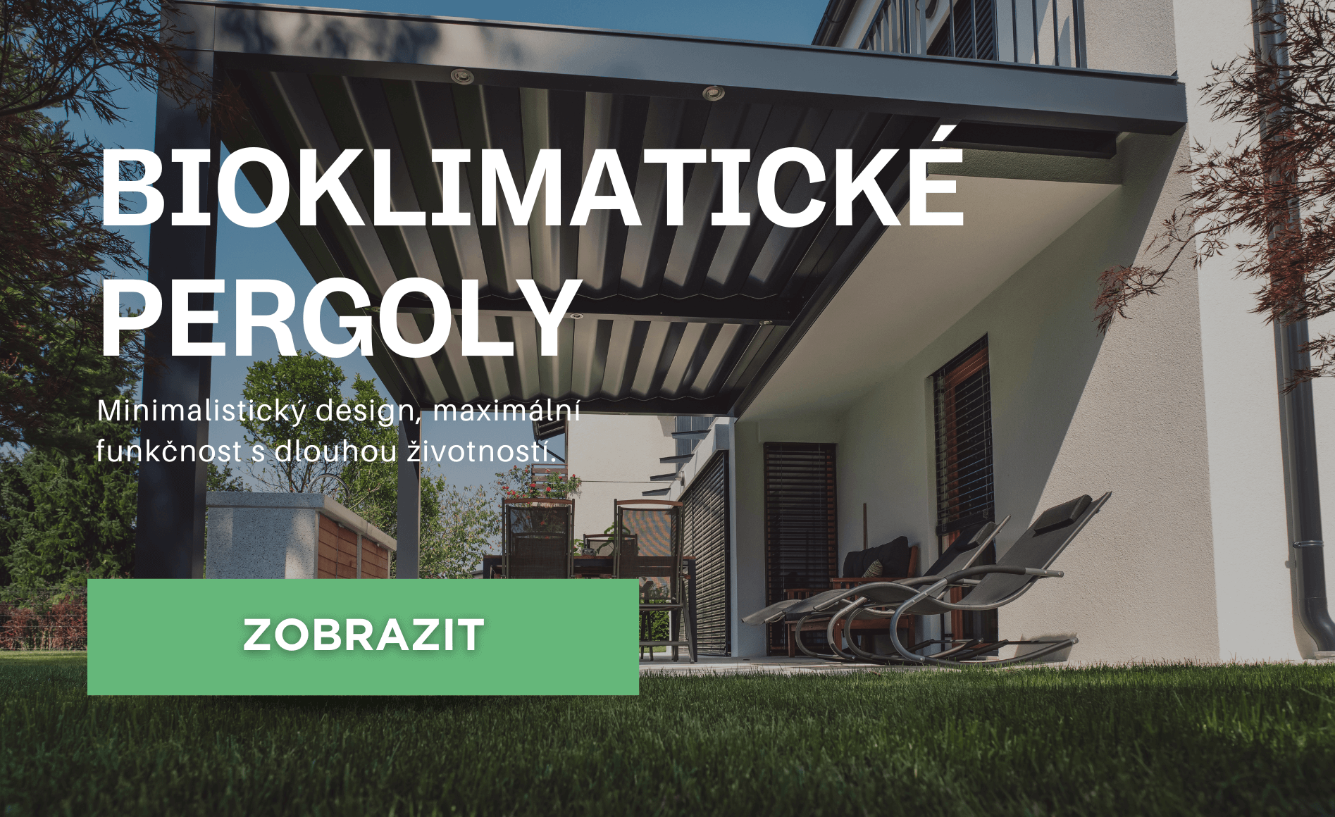 Bioklimatické pergoly